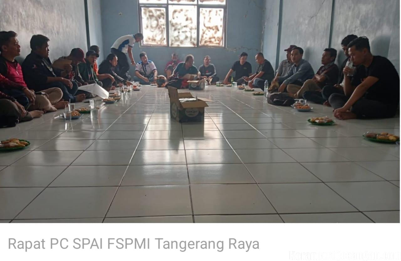 Jelang Rakercab, PC SPAI FSPMI Tangerang Gelar Rapat Koordinasi Bersama PUK se-Tangerang Raya
