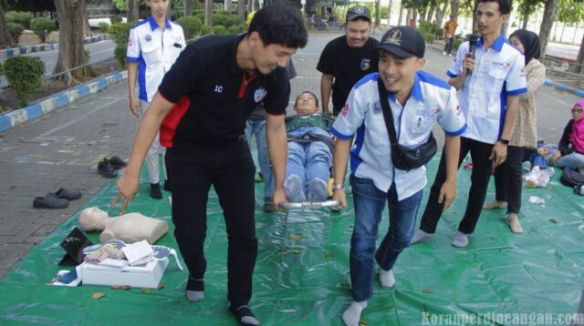 Serikat Pekerja FSPMI dan Tim K3 PT PARIN Selenggarakan Pelatihan Keselamatan dalam Berolahraga