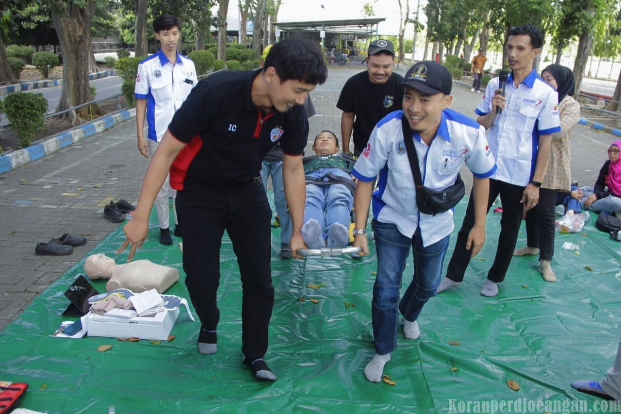 Serikat Pekerja FSPMI dan Tim K3 PT PARIN Selenggarakan Pelatihan Keselamatan dalam Berolahraga