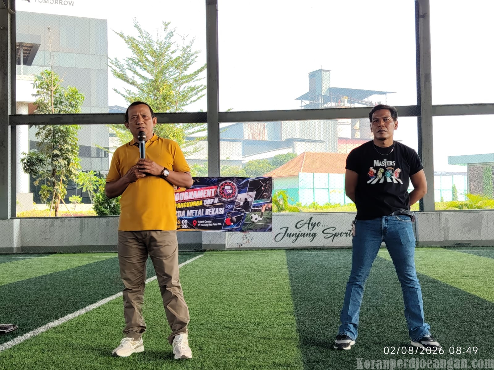 Hadiri Pangkorda Cup, Ini yang Disampaikan Konsulat Cabang FSPMI Bekasi