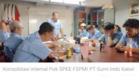 Konsolidasi Internal PUK SPEE FSPMI PT Sumi Indo Kabel Perkuat Komunikasi Organisasi Konsolidasi Internal PUK SPEE FSPMI PT Sumi Indo Kabel Perkuat Komunikasi Organisasi
