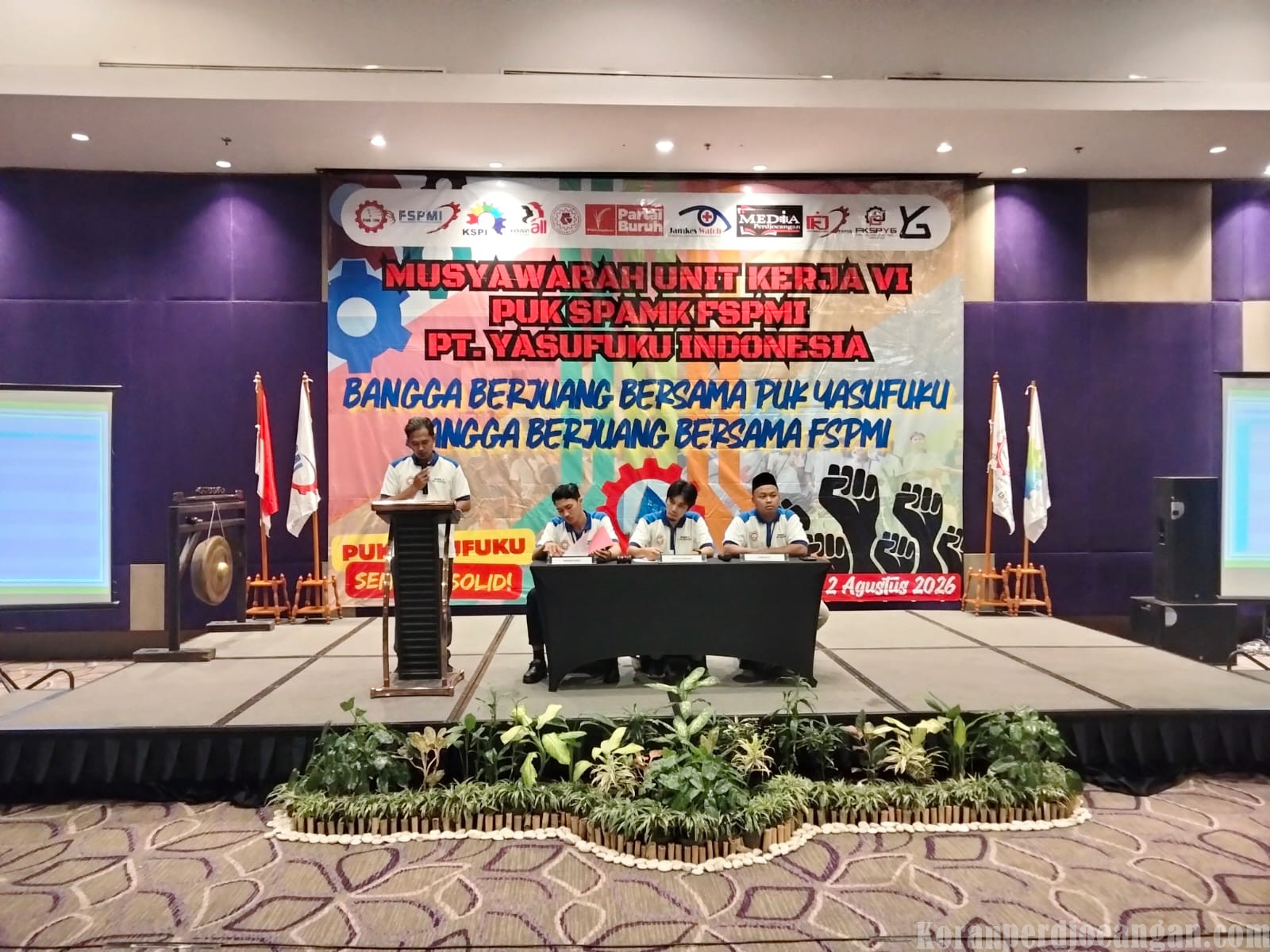 Gelar Musnik VI, PUK SPAMK FSPMI PT. Yasufuku Indonesia Tegaskan Pentingnya Berserikat