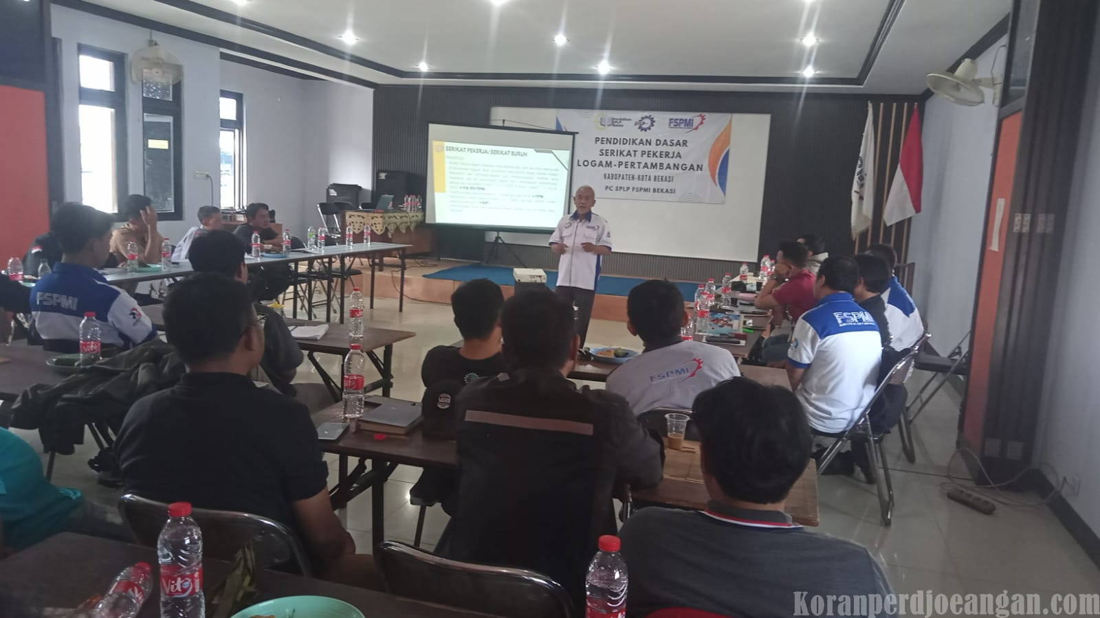 PC SPLP FSPMI Bekasi Gelar Pendidikan Dasar Serikat Pekerja, 29 Anggota dari 4 PUK Jadi Peserta