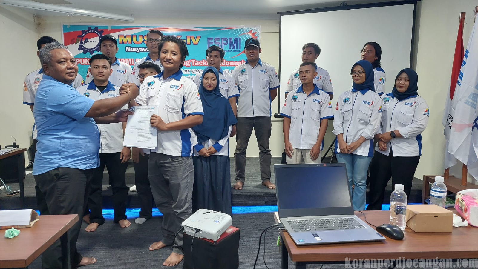Pesan Ketua PC SPLP FSPMI Batam dalam Musnik IV PUK PT. VMC Fishing Tackle Indonesia