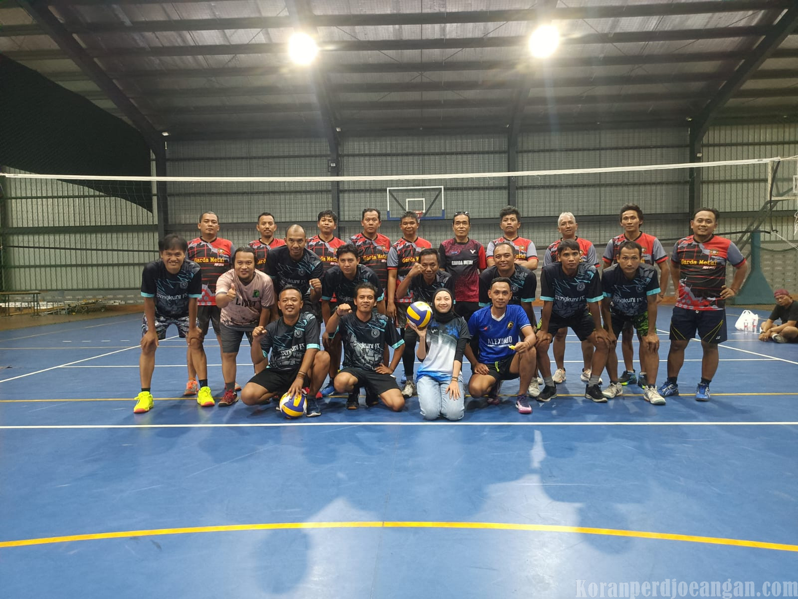 Garda Metal Area DHJ Keluar Sebagai Juara Pangkorda Cup Cabang Bola Voli