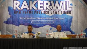 Rakerwil DPW FSPMI Jatim Bahas Peran Satgas PHK