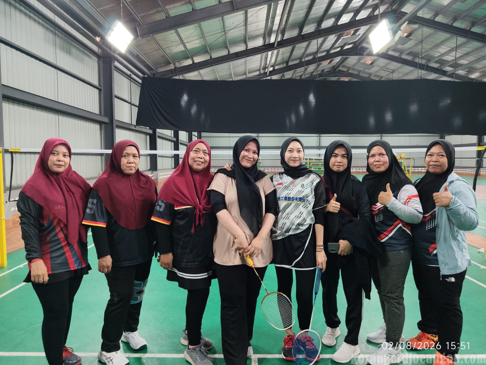 Srikandi Garda Metal FSPMI Bekasi Turut Meriahkan Agenda Pangkorda Cup II