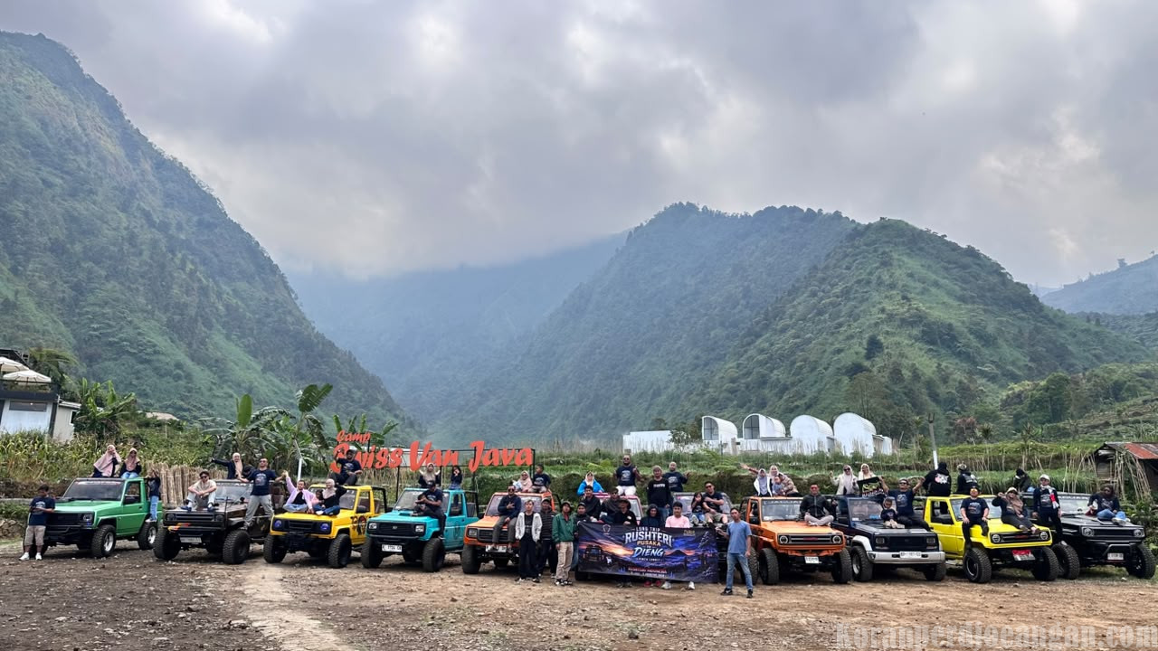 Rushteri Pusaka : Long Trip Dieng 2026 Susuri Jalan Tanjakan Berliku dan Tikungan Tajam