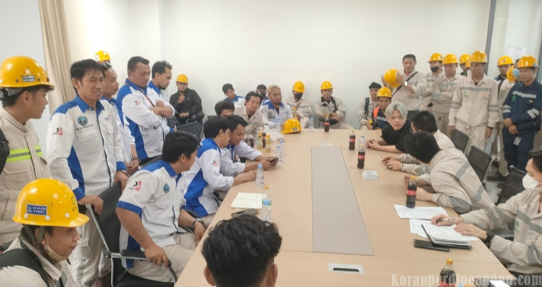 PUK SPLP FSPMI dan Manajemen PT. TSI Sepakati Pemberian Bonus Produksi dan Masa Percobaan