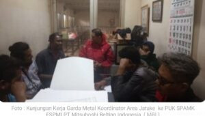 Kunjungan Perdana Garda Metal Tangerang Raya Koordinator Area Jatake ke Tingkat PUK