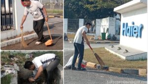Konsistensi PUK SPEE FSPMI PT. Haier dalam Kegiatan Park Hygiene Love Day