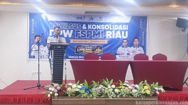 Menjaga Marwah Perjuangan, FSPMI Pelalawan Perkuat Barisan
