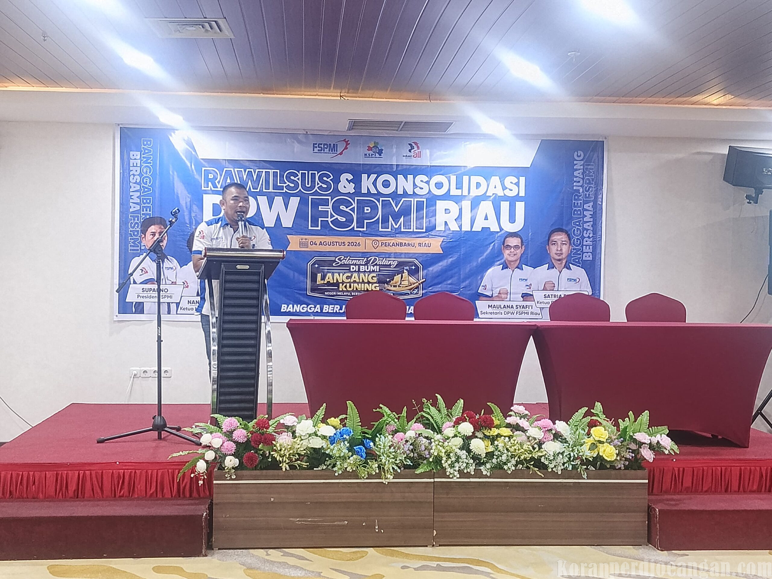 Menjaga Marwah Perjuangan, FSPMI Pelalawan Perkuat Barisan
