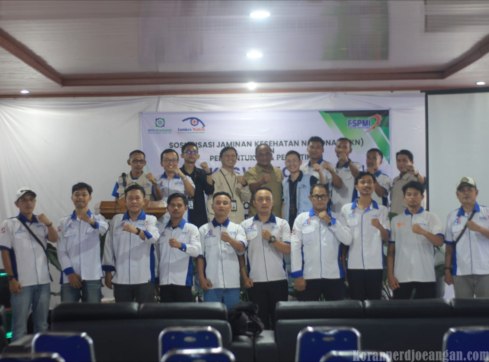 Pelantikan Jamkeswatch FSPMI Kabupaten Cianjur