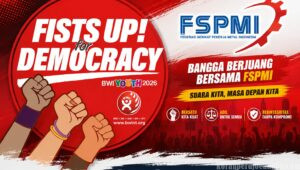 IYD 2026, BWI Asia-Pasifik Usung Tema “FIST UP FOR DEMOCRACY”