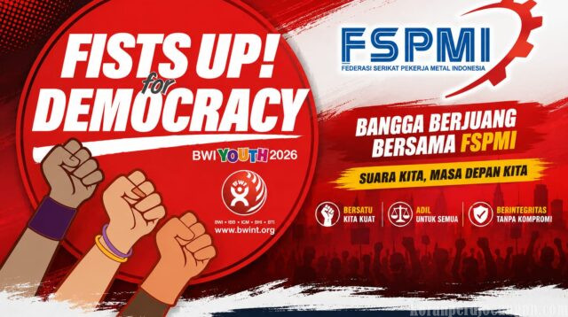 IYD 2026, BWI Asia-Pasifik Usung Tema “FIST UP FOR DEMOCRACY”