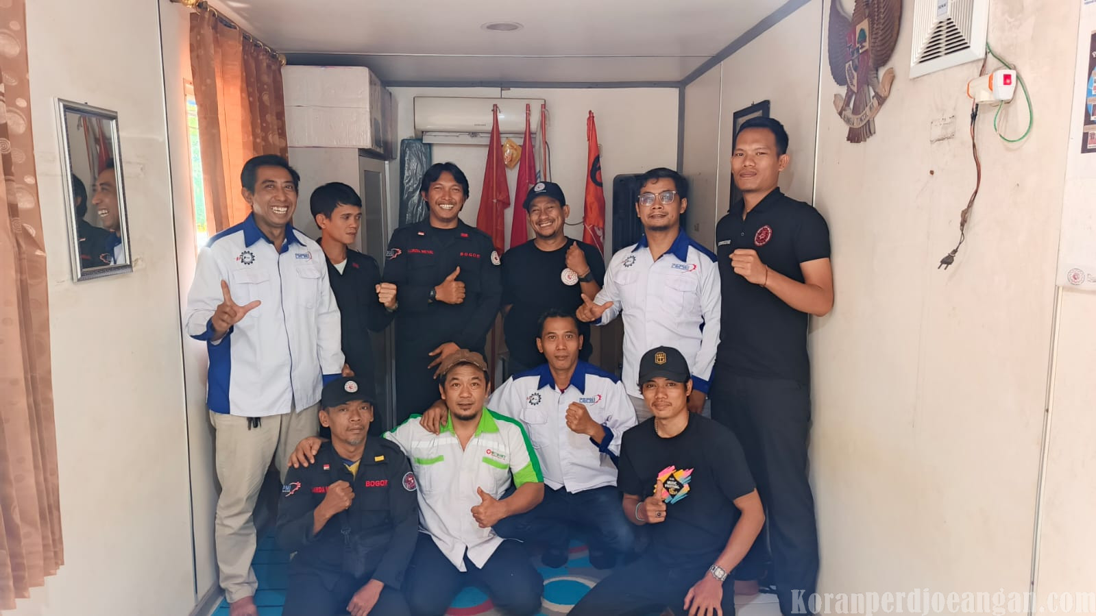 Garda Metal Bogor Lakukan Kunjungan Kerja Perdana ke Serikat Pekerja FSPMI PT NCNI