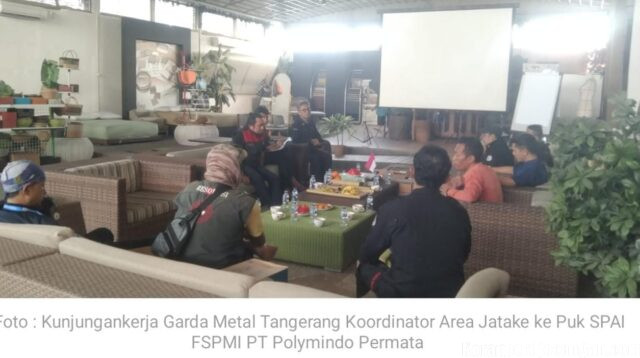Kunjungan Kerja Garda Metal Tangerang Raya, Perkuat Sinergi Organisasi