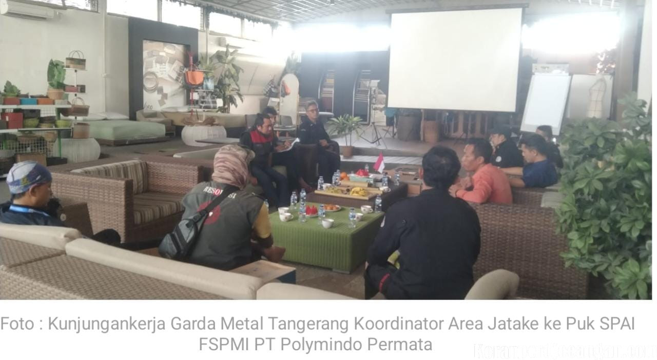Kunjungan Kerja Garda Metal Tangerang Raya, Perkuat Sinergi Organisasi