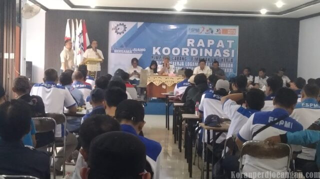 Dilaporkan dalam Rakor, PKB SPLP FSPMI Bekasi Capai 85%