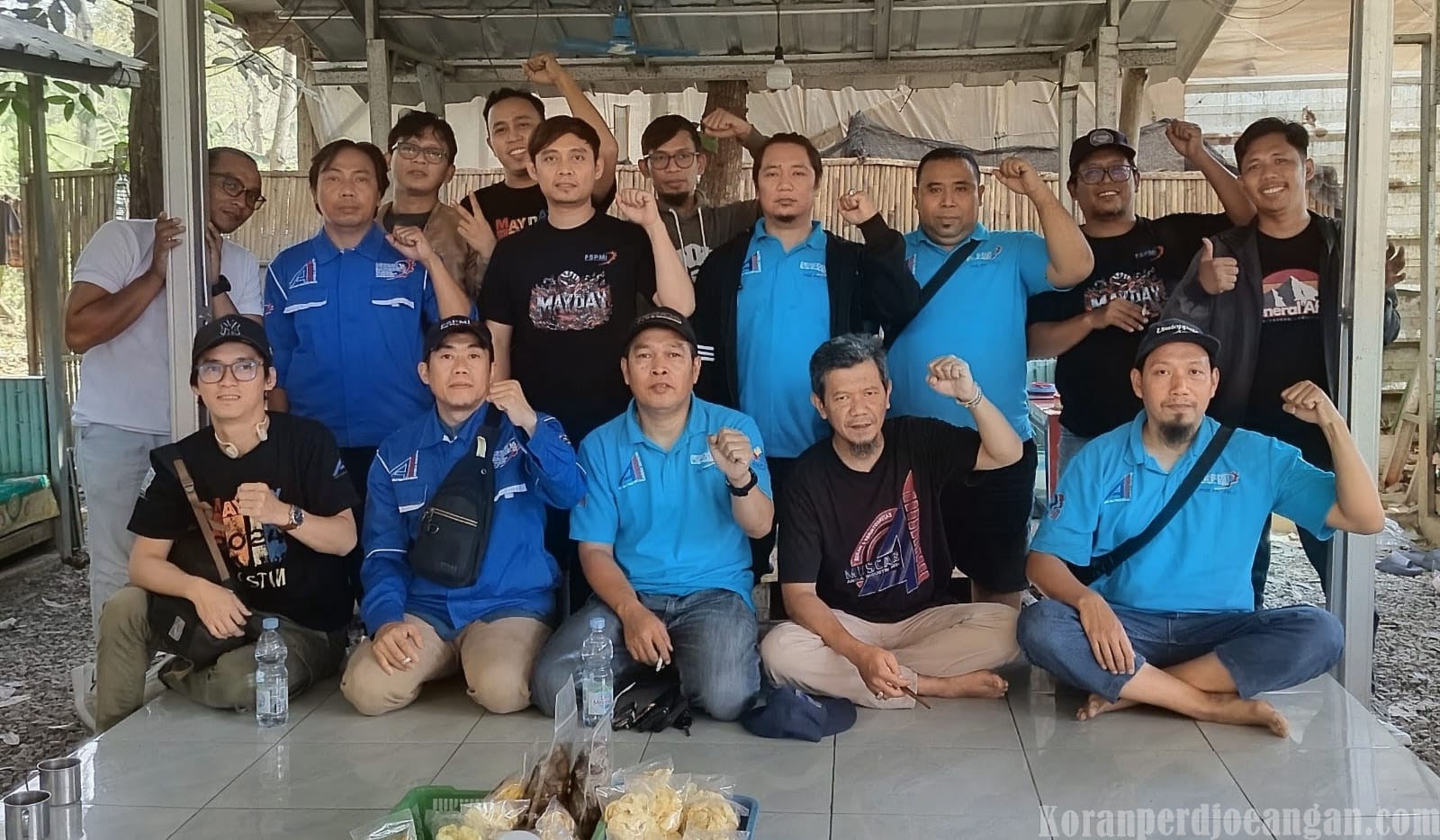 Kunjungan ke Purwakarta, Pengurus Serikat Pekerja FSPMI PT TTLC Tampung Aspirasi Anggota