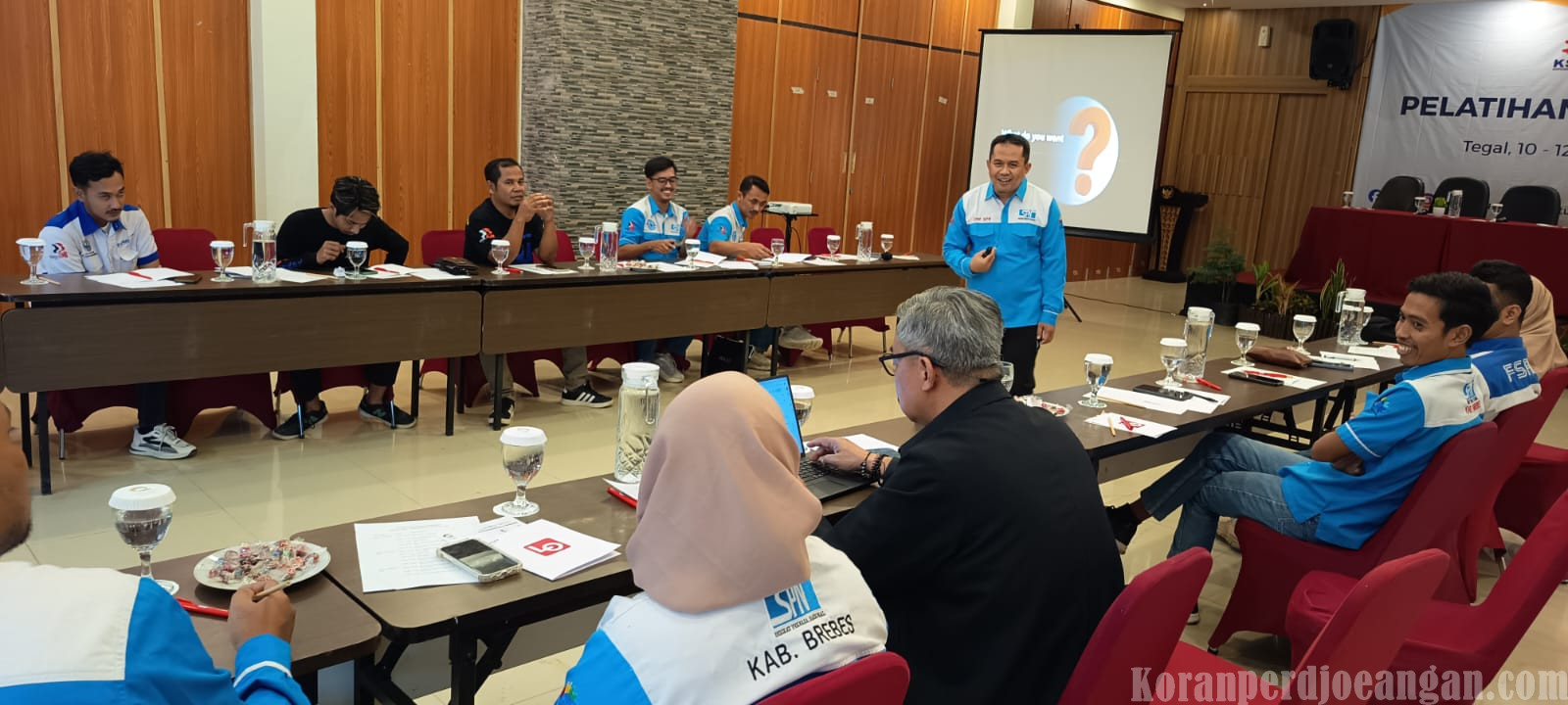 KSPI–LO Kembali Perkuat Pengorganisasian Buruh, 25 Peserta Ikuti Training Organizing di Guci Tegal