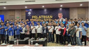 Pimpinan Serikat Pekerja/Buruh Kabupaten Tangerang Ikuti Pelatihan Dasar K3 Kemenaker