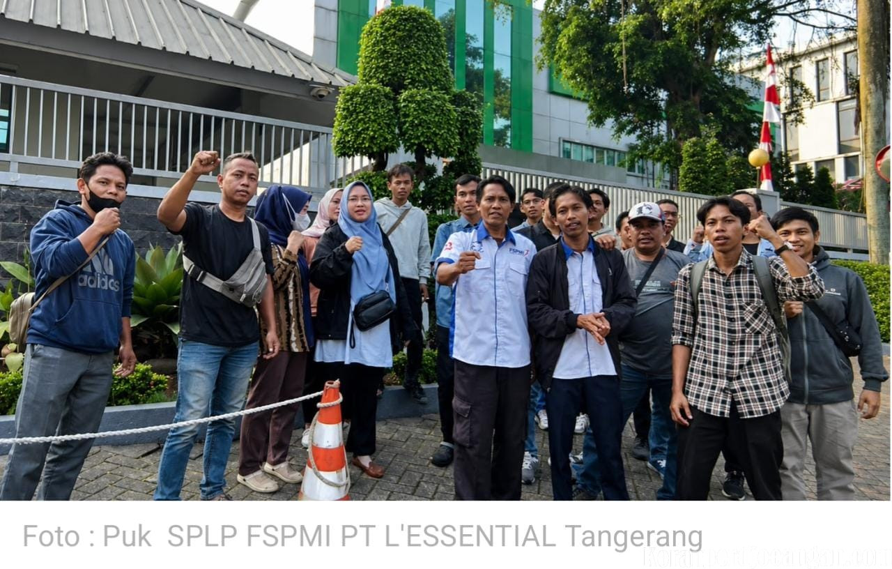 Diduga Union Busting, PUK SPLP FSPMI PT L’ESSENTIAL Tolak PHK terhadap Dua Pengurus Serikat