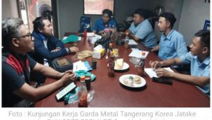 Garda Metal Tangerang Area Jatake Lanjutkan Kunjungan Kerja ke PUK SPEE FSPMI PT Sumi Indo Kabel