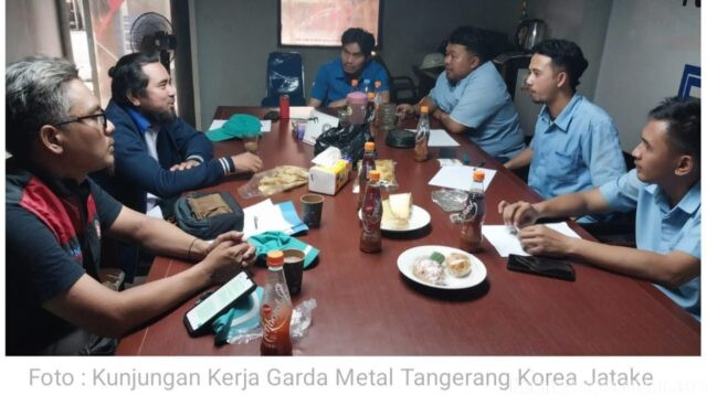 Garda Metal Tangerang Area Jatake Lanjutkan Kunjungan Kerja ke PUK SPEE FSPMI PT Sumi Indo Kabel