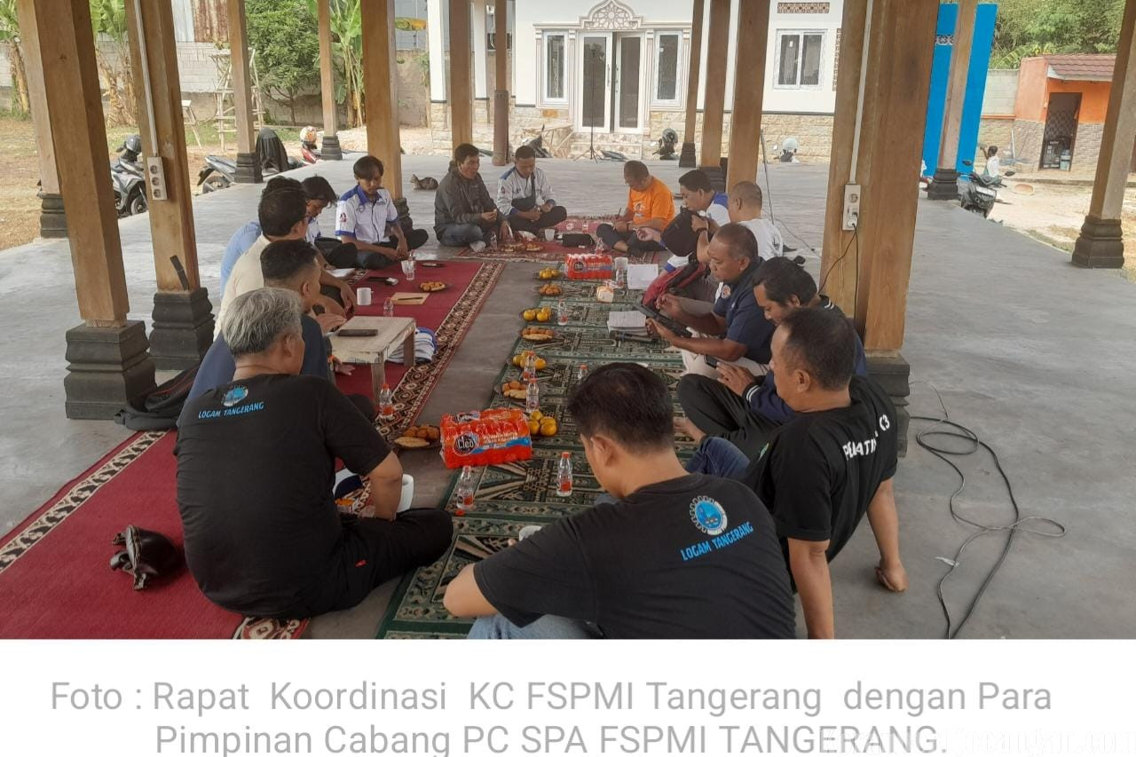 Konsolidasi PC SPA FSPMI Tangerang Raya Sikapi Kasus PHK di PUK FSPMI Tangerang