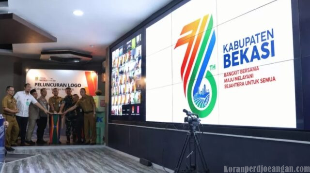 Plt. Bupati Bekasi Luncurkan Logo HUT ke-76