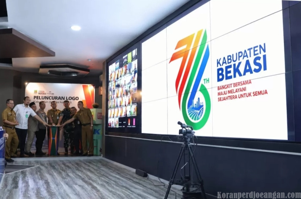 Plt. Bupati Bekasi Luncurkan Logo HUT ke-76