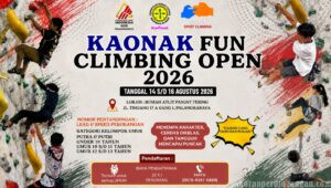 KAONAK Fun Climbing Open 2026 Siap Digelar di Palangkaraya