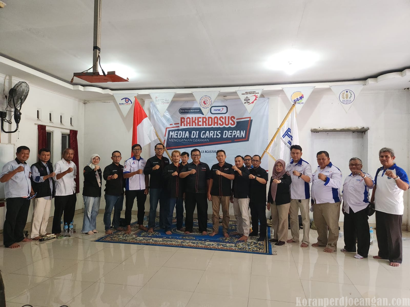 Resmi Dikukuhkan, Berikut Susunan Pengurus Media Perdjoeangan Bogor Raya Periode 2026 – 2031