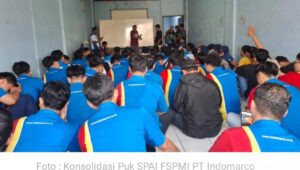 Konsolidasi PUK SPAI FSPMI PT Indomarco Prismatama Tangerang: Perjuangkan Pembayaran Upah Lembur Sesuai Ketentuan