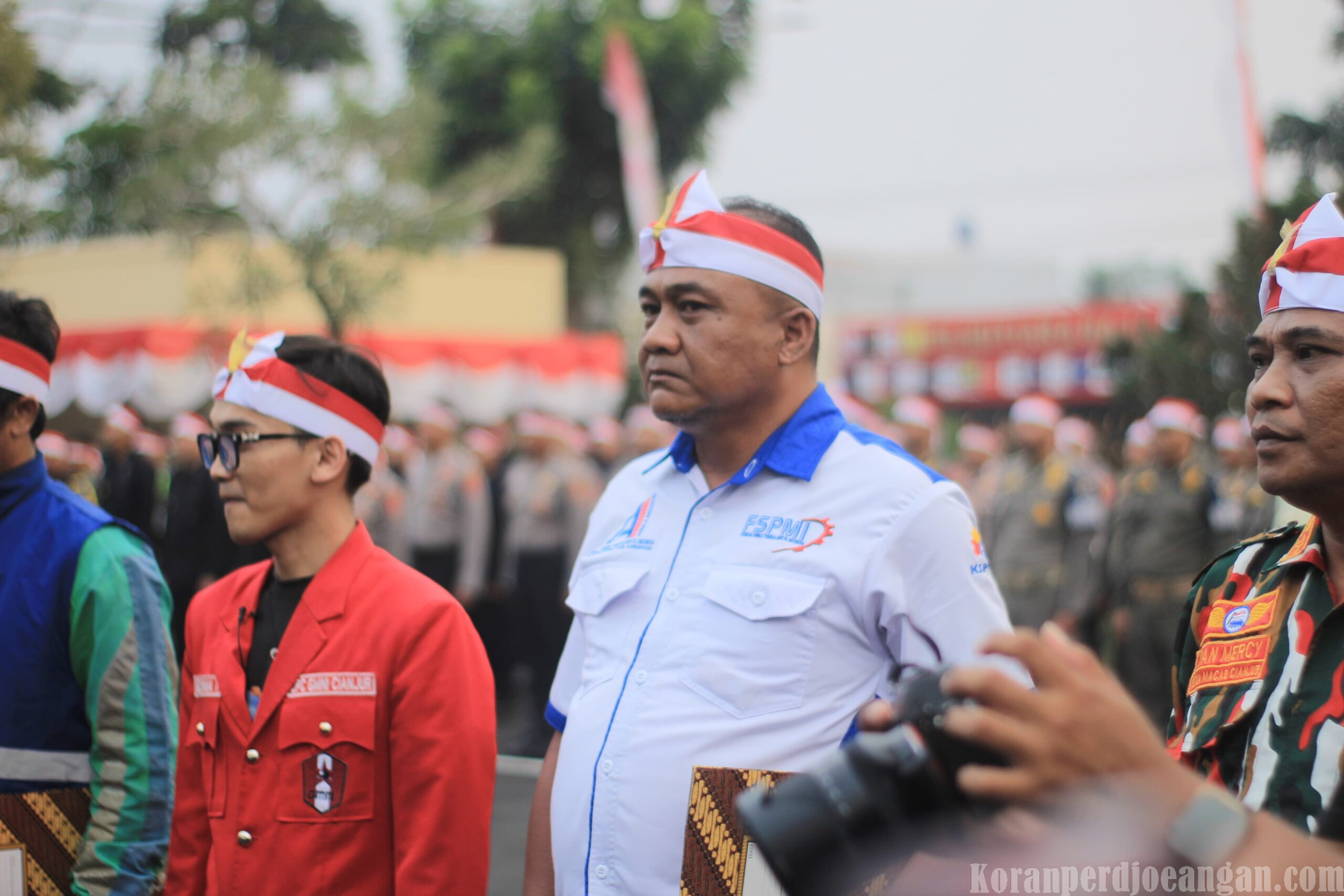 FSPMI Hadiri Apel Kebangsaan yang Diadakan Polres Kabupaten Cianjur