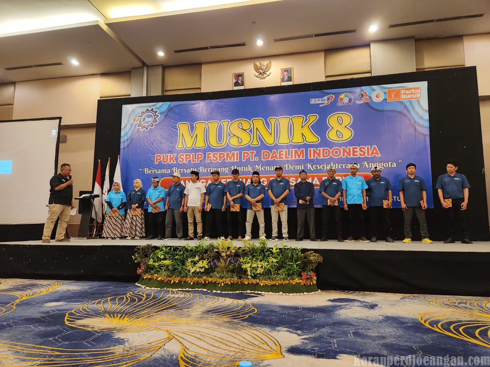 Musnik 8 PUK SPLP FSPMI PT Daelim Indonesia Resmi Bentuk Kepengurusan Periode 2026–2030