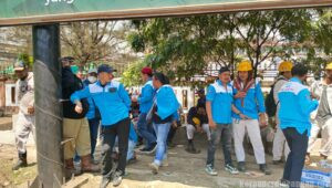 Buruh Berteduh di Bawah Pohon, Potret Risiko Perubahan Iklim di Kawasan Industri Morowali