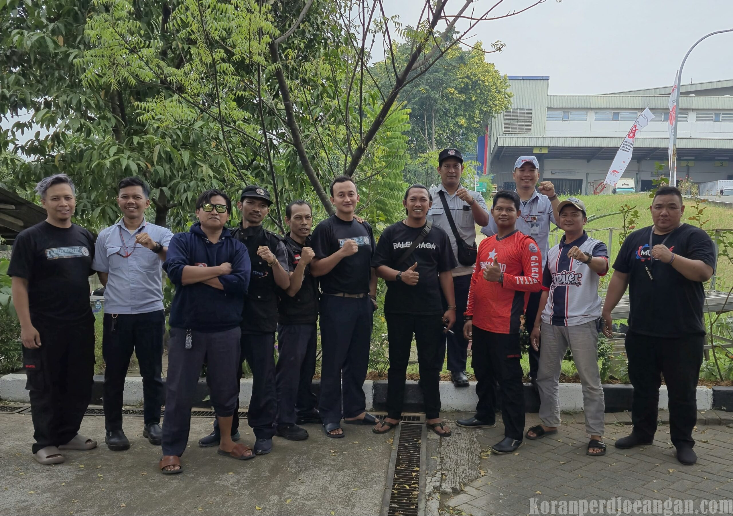 Kunjungan Kerja Pengurus Daerah Garda Metal Bogor ke PUK SPAMK FSPMI PT. ASKI