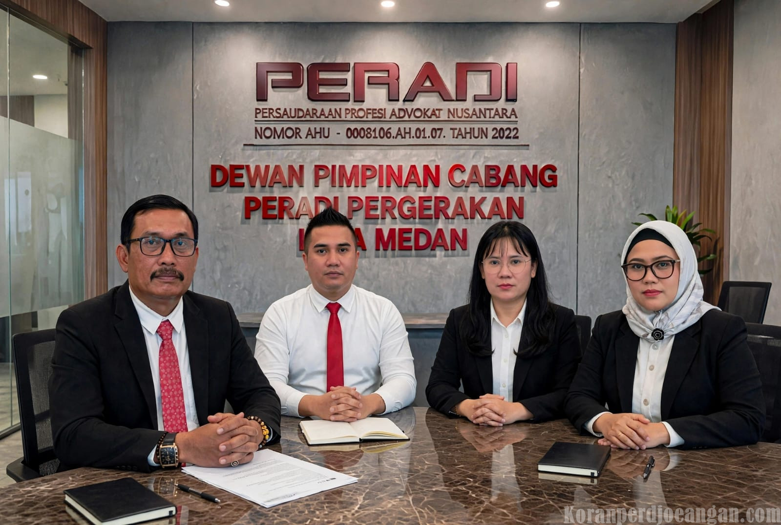 Jalin Kerjasama, PERADI Pergerakan se SUMUT dan UHN Fakultas Hukum Medan, Resmi Gelar PKPA