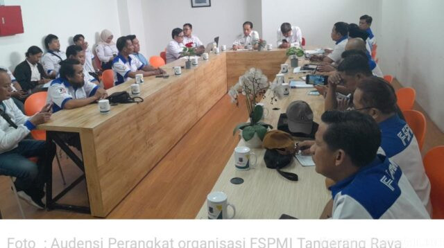PC SPLP FSPMI Tangerang Gelar Audiensi ke Dinas Ketenagakerjaan Kota Tangerang Selatan Terkait PHK Pengurus PUK PT L’ESSENTIAL