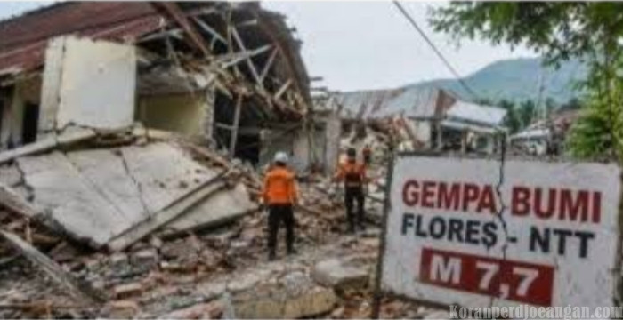 Gempa Susulan M6,0 Guncang Manggarai, Satu Warga Meninggal Akibat Serangan Jantung