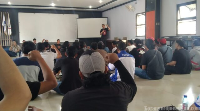 Konsolidasi Jelang Aksi di PT Multindo, FSPMI Bekasi Serukan Solidaritas dan Perlawanan