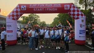 Ekspatriat dan Pekerja PT Marsol Ikuti EJIP Fun Run 2026