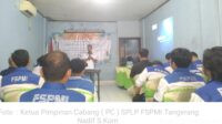PC SPLP FSPMI Tangerang Gelar Pendidikan Jamkeswatch dan Media