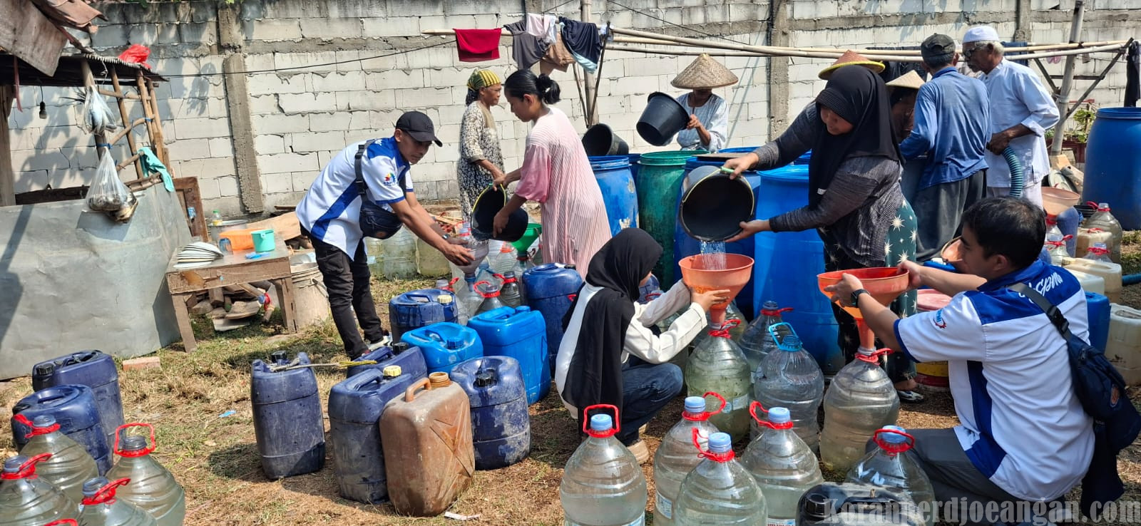 FSPMI PT Marsol Gandeng Koperasi Karyawan Salurkan Bantuan Air Bersih ke Sejumlah Wilayah