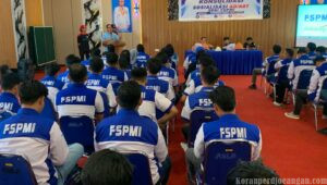 Konsolidasi dan Sosialisasi AD/ART: Kedatangan Pengurus Pimpinan Pusat SPAI FSPMI di Makassar