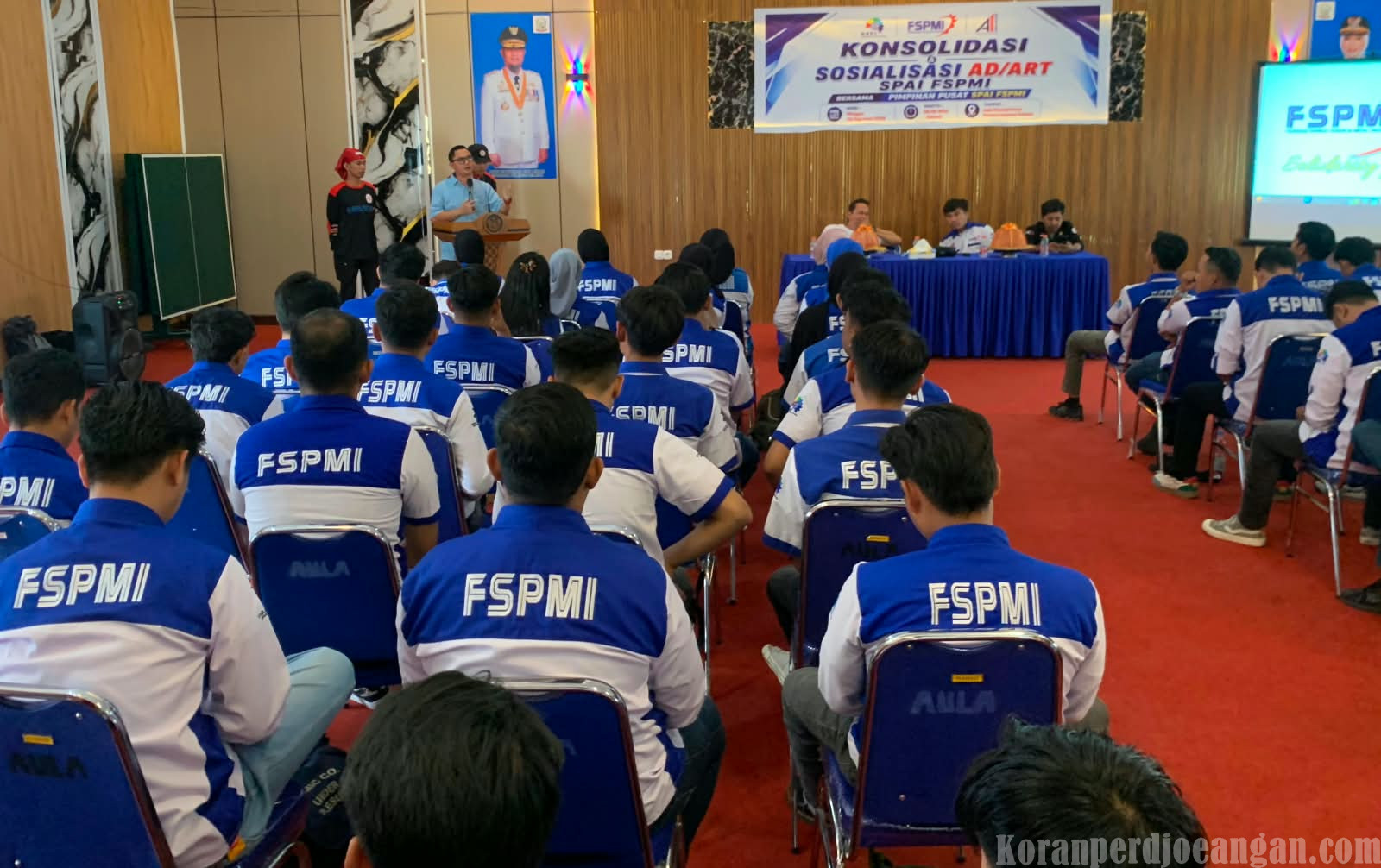 Konsolidasi dan Sosialisasi AD/ART: Kedatangan Pengurus Pimpinan Pusat SPAI FSPMI di Makassar