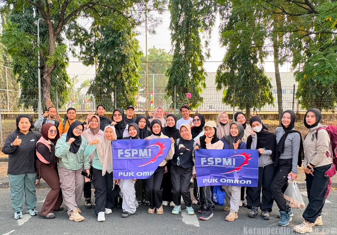 Pererat Solidaritas, Pekerja Muda PUK SPEE FSPMI PT Omron Ikuti Jelajah Alam